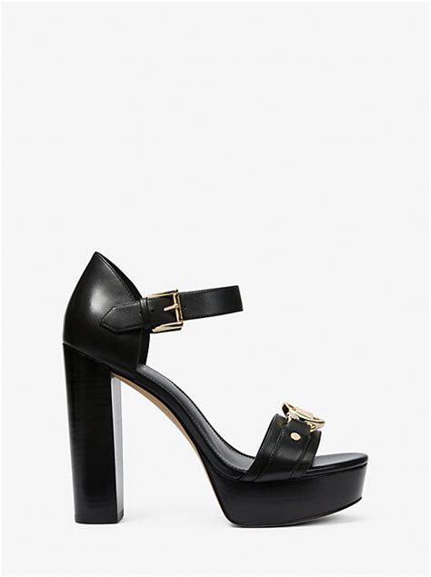 Rory Leather Platform Sandal 